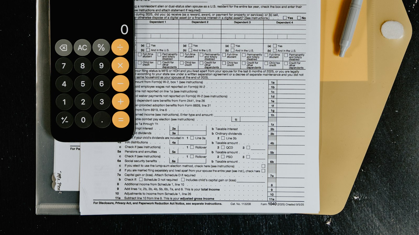 Vergi formları ve hesap makinesi — kurumsal etkinlik bütçe dağılımı